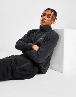 Columbia Klamath 1/4 Zip Fleece Herre Sort