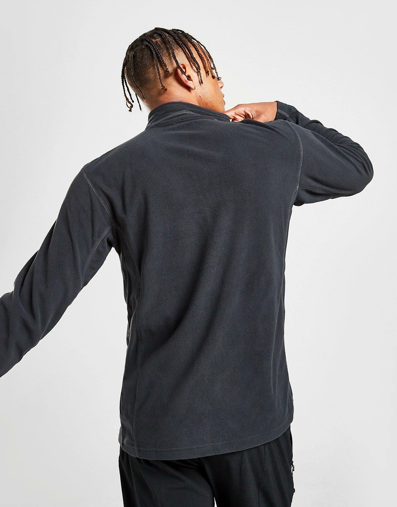 Columbia Klamath 1/4 Zip Fleece Herre Sort 5 Columbia Klamath 1/4 Zip Fleece Herre Sort - Billede 3