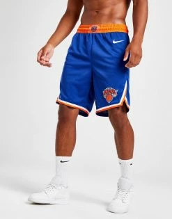 Nike NBA New York Knicks Swingman Shorts Blå -Herretoj Salg jd 084790 c