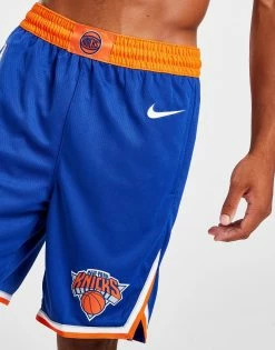 Nike NBA New York Knicks Swingman Shorts Blå -Herretoj Salg jd 084790 d