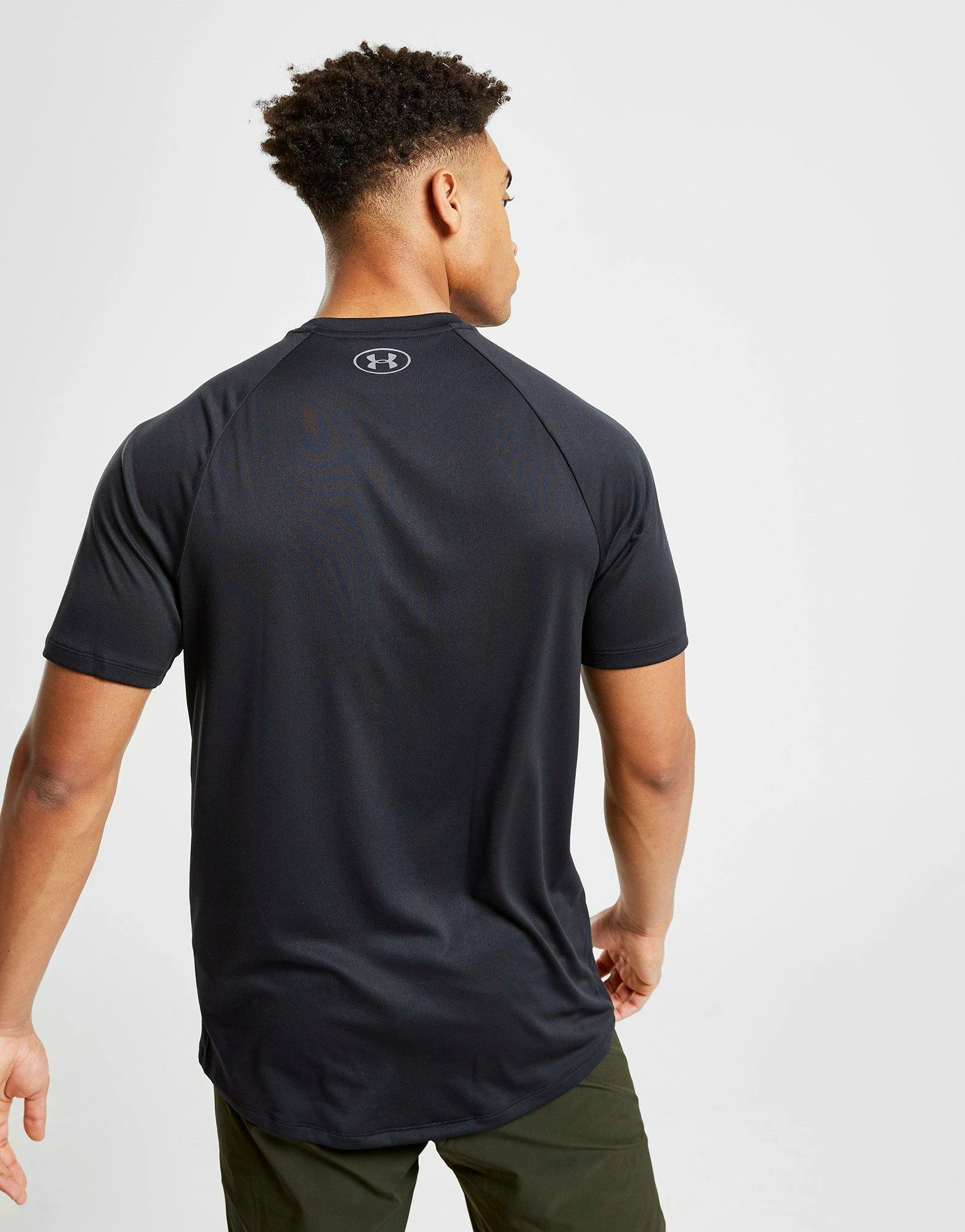 Under Armour Tech 2.0 Short Sleeve T-Shirt Herre Sort 4 Under Armour Tech 2.0 Short Sleeve T-Shirt Herre Sort - Billede 2