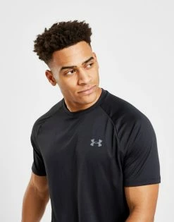 Under Armour Tech 2.0 Short Sleeve T-Shirt Herre Sort 11 Under Armour Tech 2.0 Short Sleeve T-Shirt Herre Sort -Herretoj Salg jd 128988 e