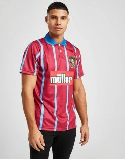 Score Draw Aston Villa FC '94 Hjemmebanetrøje Herre Rød