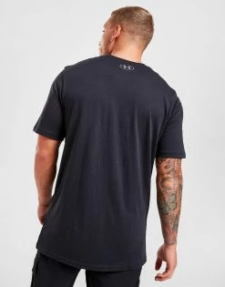 Under Armour Boxed Logo T-Shirt Herre Sort -Herretoj Salg jd 145485 b