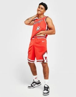 Nike NBA Chicago Bulls Swingman Shorts Rød -Herretoj Salg jd 146742 f