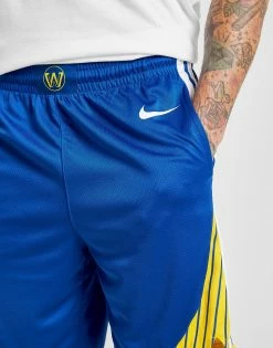 Nike NBA Golden State Warriors Swingman Shorts Herre Blå -Herretoj Salg jd 146747 c