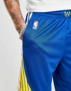 Nike NBA Golden State Warriors Swingman Shorts Herre Blå -Herretoj Salg jd 146747 d