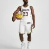 Nike NBA Los Angeles Lakers Swingman Shorts Herre Hvid