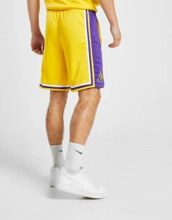 Nike NBA Los Angeles Lakers Swingman Shorts Herre Gul -Herretoj Salg jd 146753 c