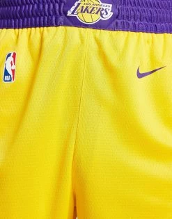 Nike NBA Los Angeles Lakers Swingman Shorts Herre Gul -Herretoj Salg jd 146753 e