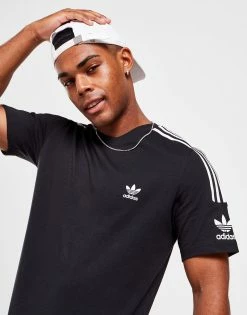 Adidas Originals Lock Up Logo T-Shirt Herre Sort