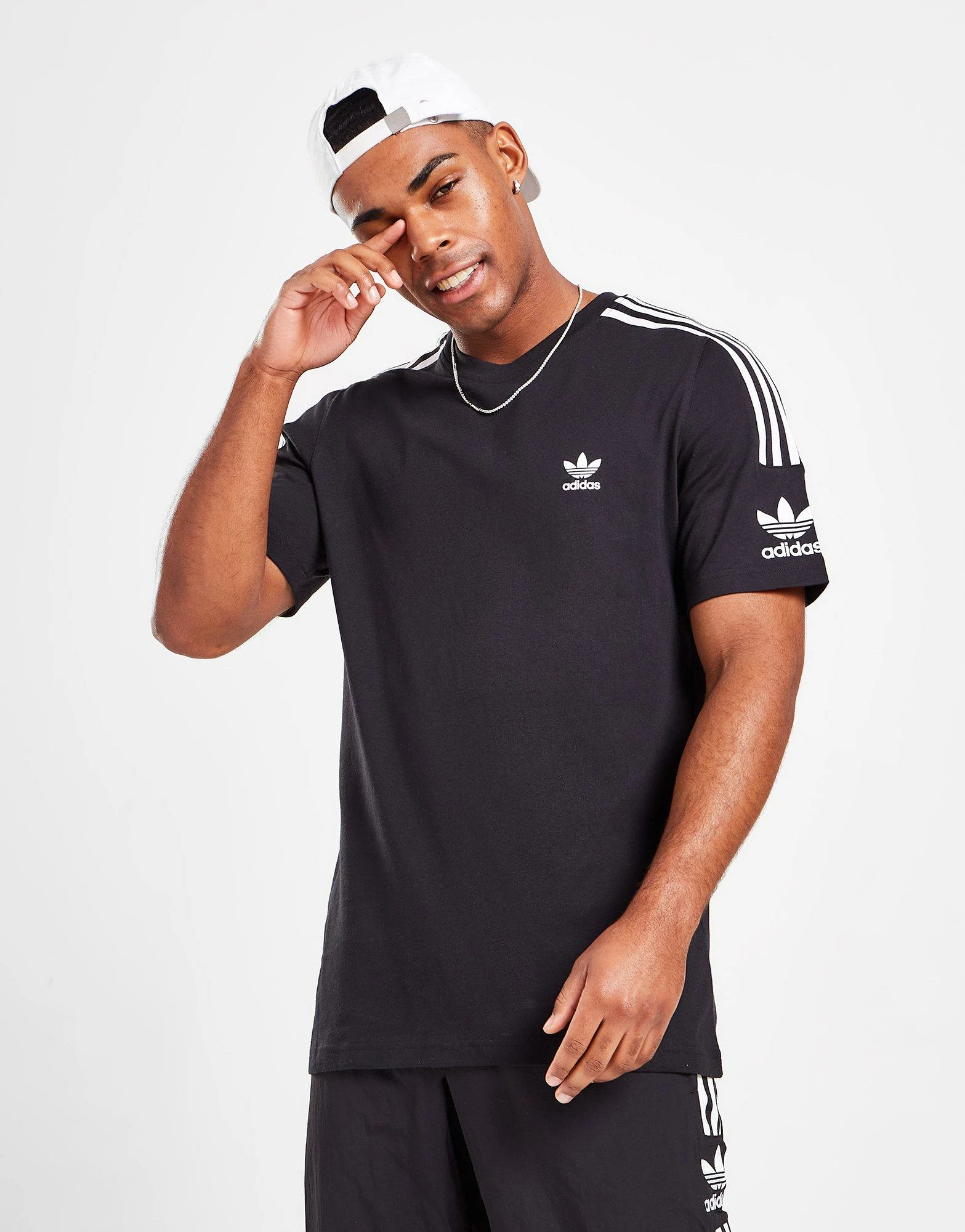 Adidas Originals Lock Up Logo T-Shirt Herre Sort 4 Adidas Originals Lock Up Logo T-Shirt Herre Sort - Billede 2
