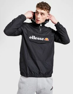 Ellesse Mont 2 Overhead Jacket Sort -Herretoj Salg jd 160864 c