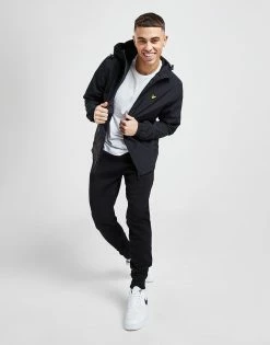 Lyle & Scott Hooded Jakke Herre Sort -Herretoj Salg jd 352189 e