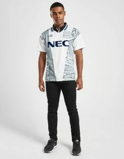 Score Draw Everton FC '95 Udebane Retrotrøje Herre Hvid 8 Score Draw Everton FC '95 Udebane Retrotrøje Herre Hvid -Herretoj Salg jd 353534 c