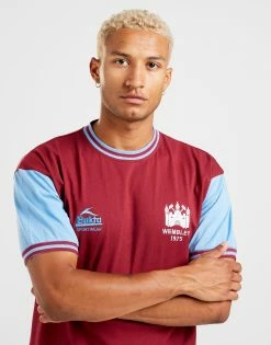 Score Draw West Ham United '75 FA Cup Shirt Herre Rød -Herretoj Salg jd 353536 d