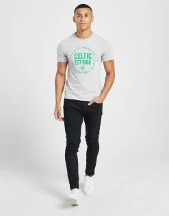 Official Team Celtic Paradise T-Shirt Herre Grå -Herretoj Salg jd 361499 c