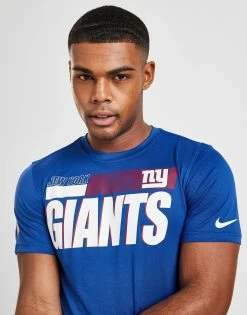 Nike NFL New York Giants Sideline T-Shirt Herre Blå -Herretoj Salg jd 363984 d