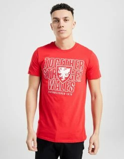 Official Team Wales Together Kortærmet T-Shirt Rød 8 Official Team Wales Together Kortærmet T-Shirt Rød -Herretoj Salg jd 365189 c