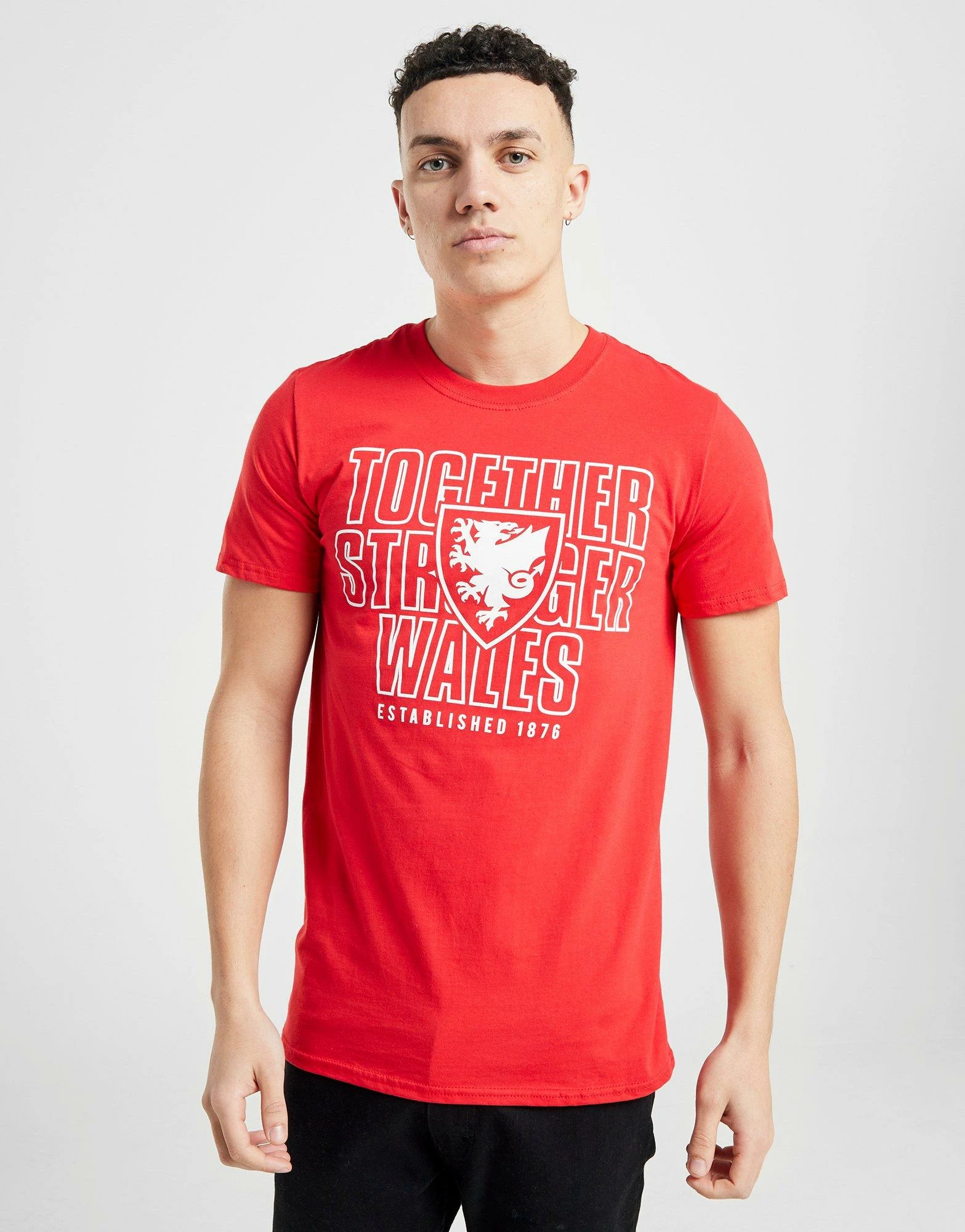 Official Team Wales Together Kortærmet T-Shirt Rød 5 Official Team Wales Together Kortærmet T-Shirt Rød - Billede 3