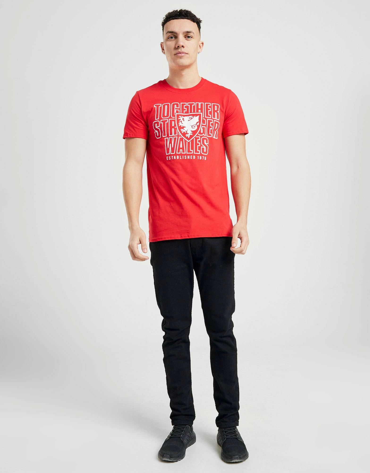 Official Team Wales Together Kortærmet T-Shirt Rød 6 Official Team Wales Together Kortærmet T-Shirt Rød - Billede 4