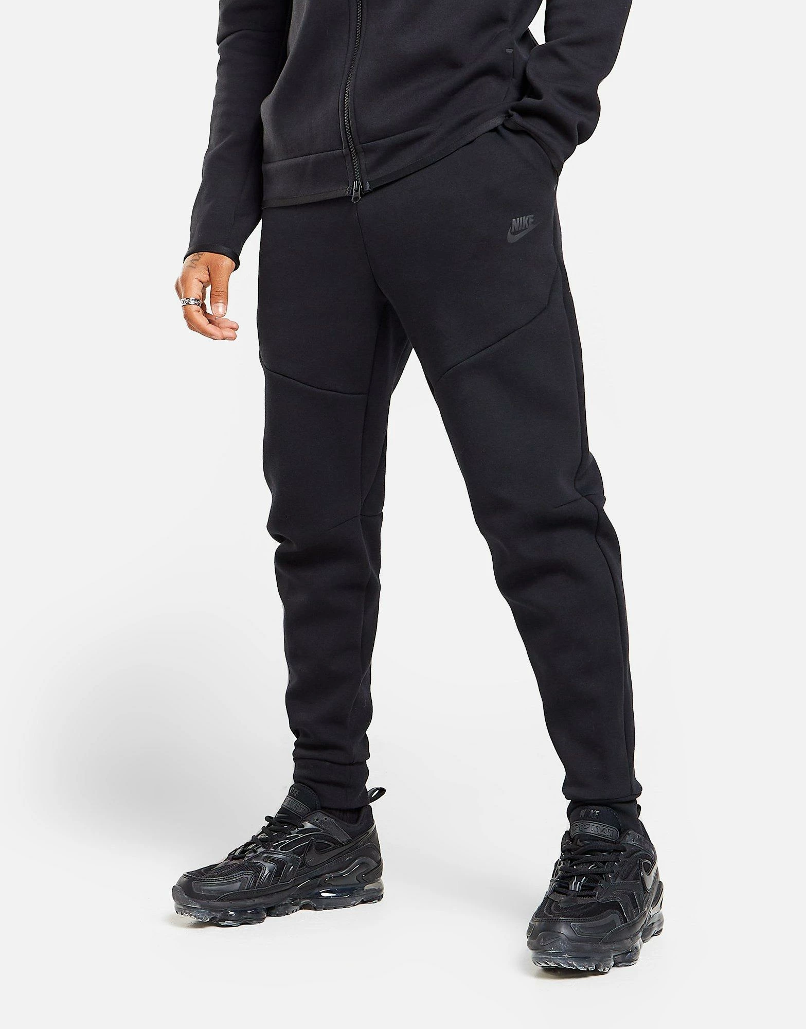 Nike Tech Fleece Joggingbukser Herre Sort 4 Nike Tech Fleece Joggingbukser Herre Sort - Billede 2