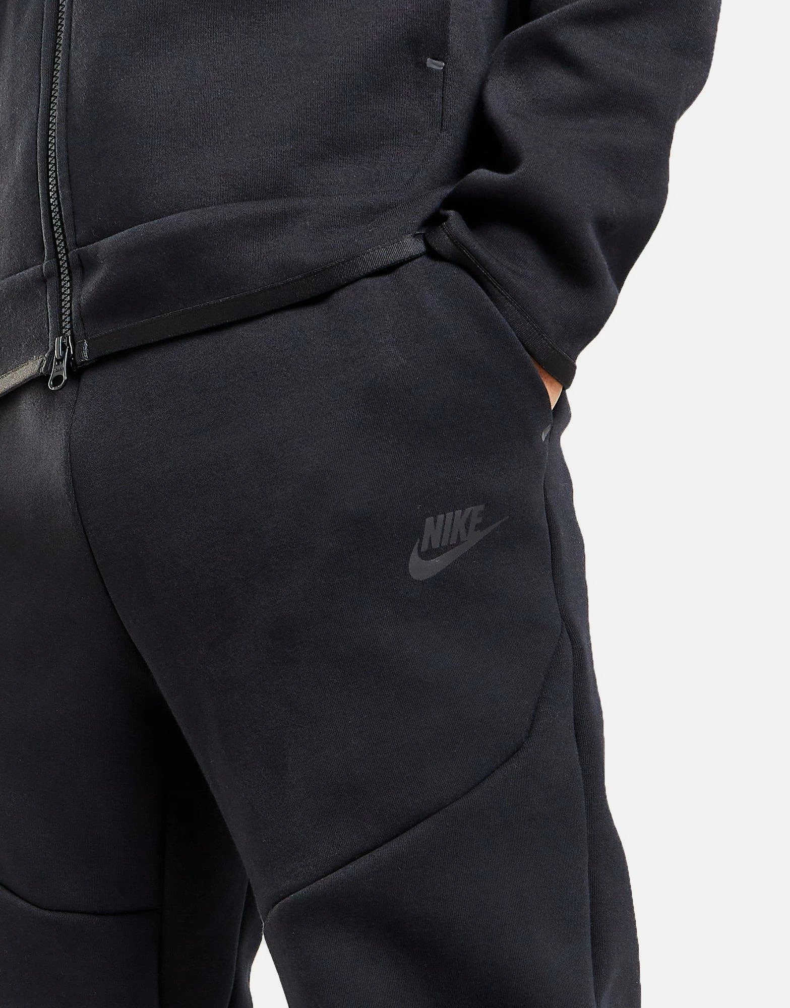 Nike Tech Fleece Joggingbukser Herre Sort 6 Nike Tech Fleece Joggingbukser Herre Sort - Billede 4