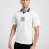 Score Draw England '96 European Championship Retro Trøje Herre Hvid