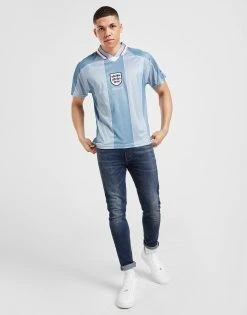 Score Draw England EM 96 Udebanetrøje Grå -Herretoj Salg jd 370747 b