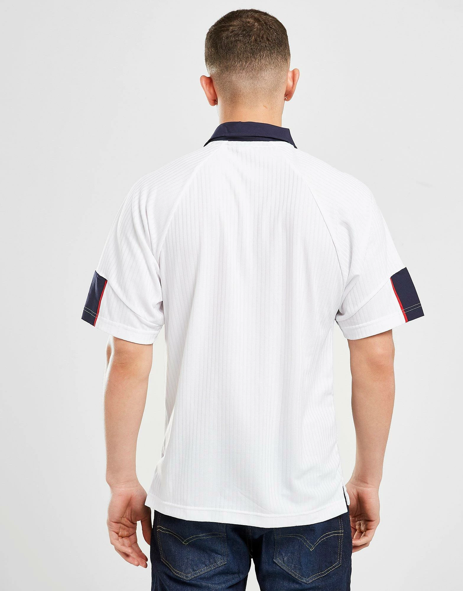 Score Draw England '98 World Cup Hjemmebanetrøje Herre Hvid 4 Score Draw England '98 World Cup Hjemmebanetrøje Herre Hvid - Billede 2