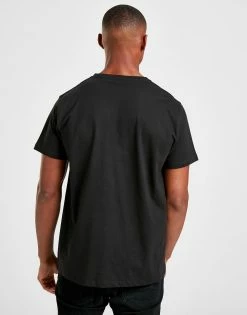 Official Team Juventus Crest T-Shirt Sort -Herretoj Salg jd 372517 d