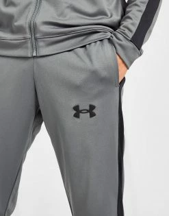 Under Armour Poly Tracksuit Herre Grå -Herretoj Salg jd 372812 g
