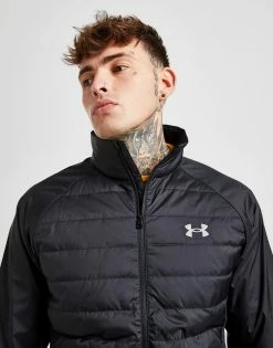 Under Armour Hybrid Run Jakke Herre Sort -Herretoj Salg jd 372897 e
