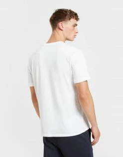 HUGO Small Square Logo T-Shirt Hvid 11 HUGO Small Square Logo T-Shirt Hvid -Herretoj Salg jd 381281 e