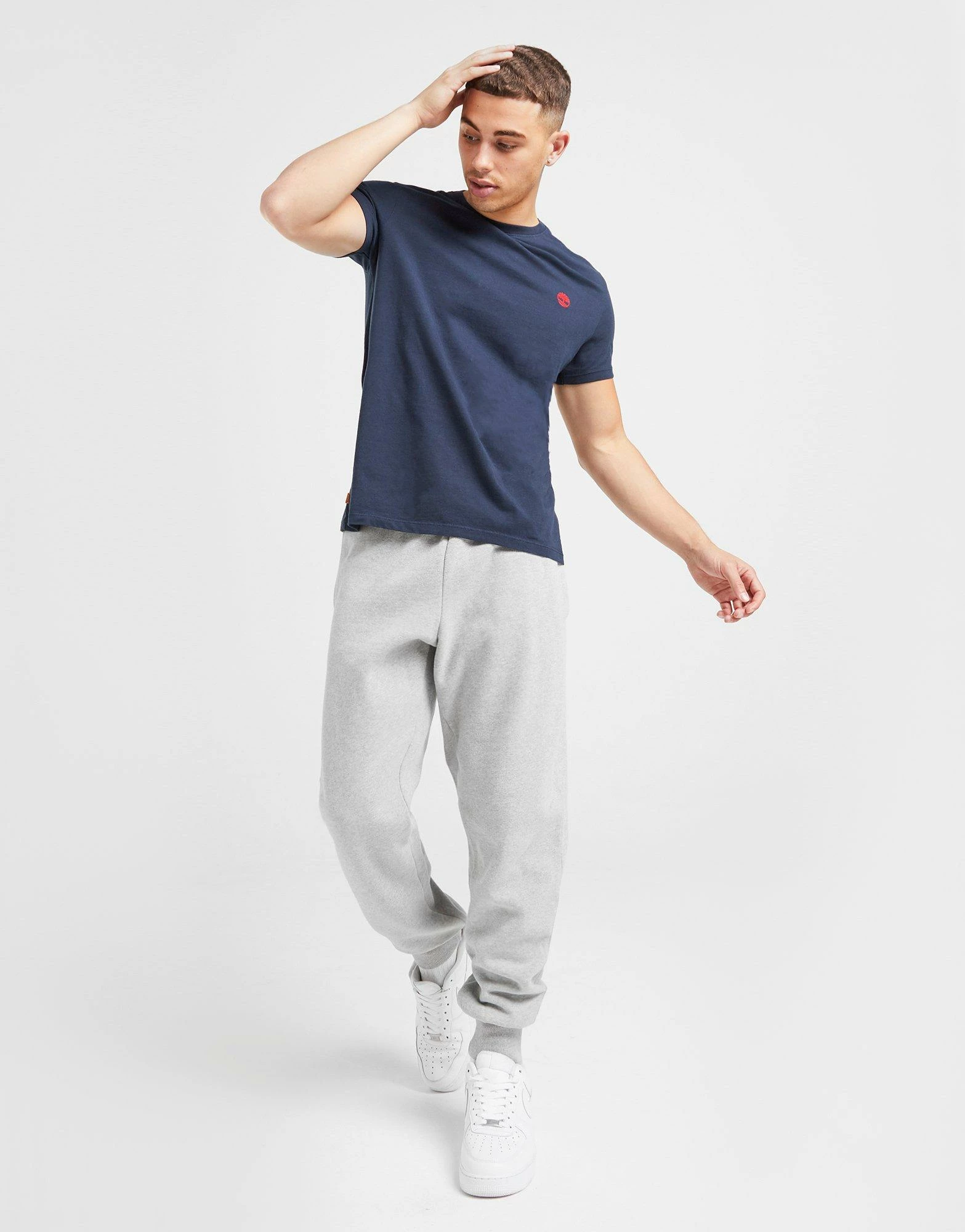 Timberland Dunstan Short Sleeve T-Shirt Herre Blå 6 Timberland Dunstan Short Sleeve T-Shirt Herre Blå - Billede 4