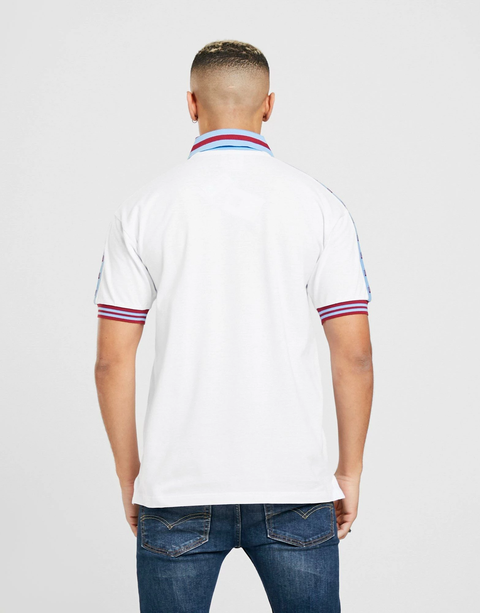 Score Draw West Ham United 1980 FA Cup Shirt Hvid 4 Score Draw West Ham United 1980 FA Cup Shirt Hvid - Billede 2