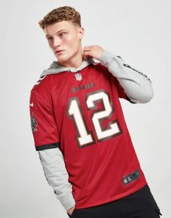 Nike NFL Tampa Bay Buccaneers Brady #12 Jersey Rød -Herretoj Salg jd 387472 c