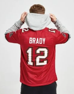 Nike NFL Tampa Bay Buccaneers Brady #12 Jersey Rød -Herretoj Salg jd 387472 d