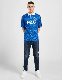 Score Draw Everton FC '90 Home Shirt Blå -Herretoj Salg jd 389290 d