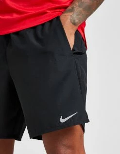 Nike Challenger Brief Lined Løbe Shorts Herre Sort -Herretoj Salg jd 392305 d