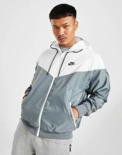 Nike Windrunner Jakke Herre Grå -Herretoj Salg jd 392313 c
