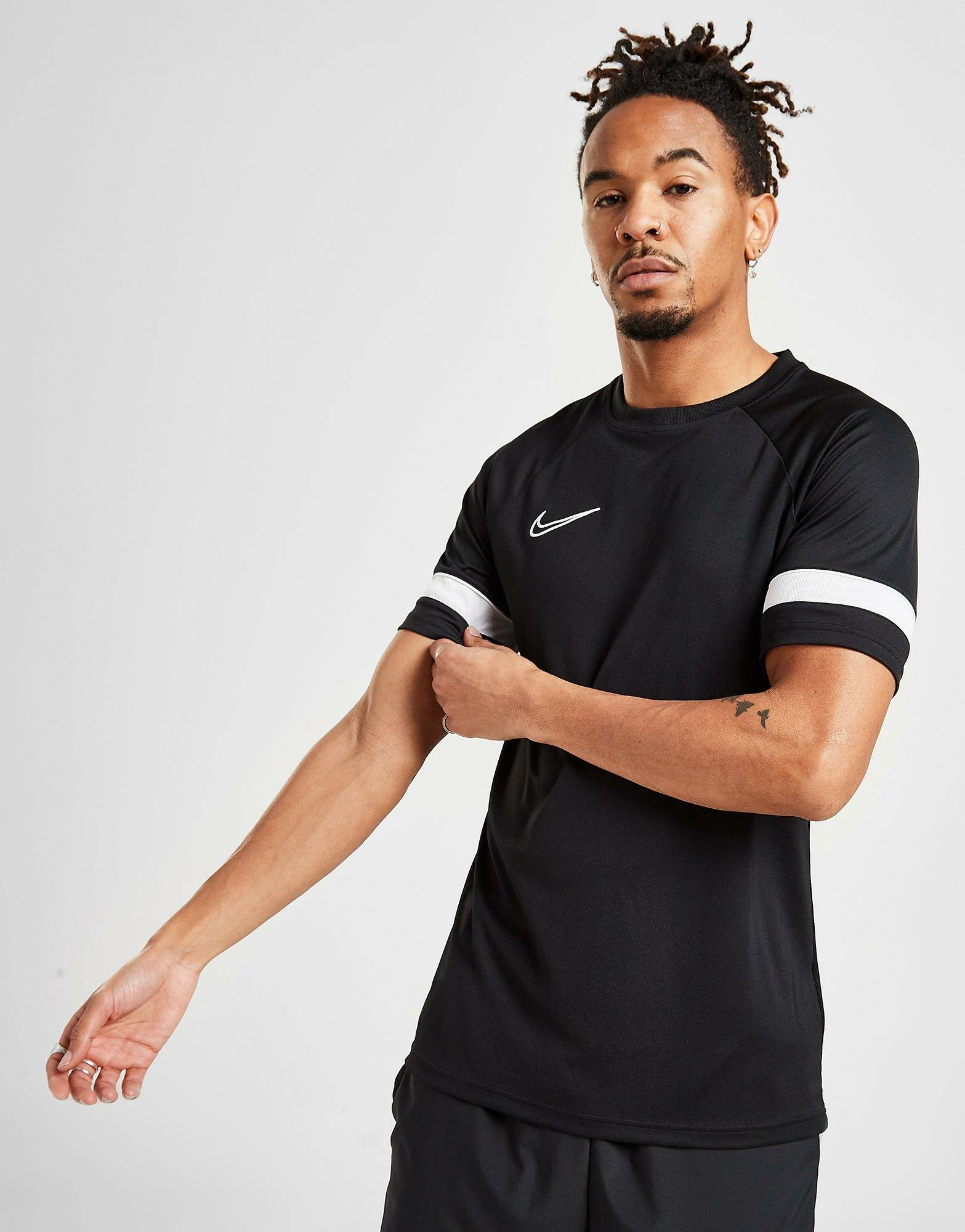 Nike Academy Essential T-Shirt Herre Sort 3 Nike Academy Essential T-Shirt Herre Sort