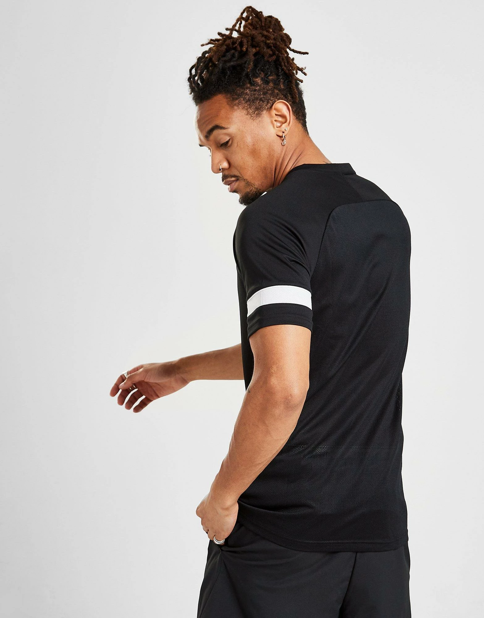 Nike Academy Essential T-Shirt Herre Sort 5 Nike Academy Essential T-Shirt Herre Sort - Billede 3