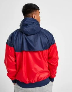Nike Windrunner Jakke Herre Rød -Herretoj Salg jd 392652 c