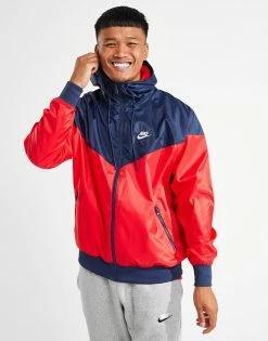 Nike Windrunner Jakke Herre Rød -Herretoj Salg jd 392652 d