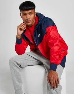 Nike Windrunner Jakke Herre Rød -Herretoj Salg jd 392652 f