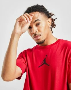 Jordan Jumpman Crew T-Shirt Herre Rød 9 Jordan Jumpman Crew T-Shirt Herre Rød -Herretoj Salg jd 392969 d
