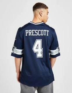 Nike NFL Dallas Cowboys Prescott #4 Game Jersey Blå 8 Nike NFL Dallas Cowboys Prescott #4 Game Jersey Blå -Herretoj Salg jd 393784 b