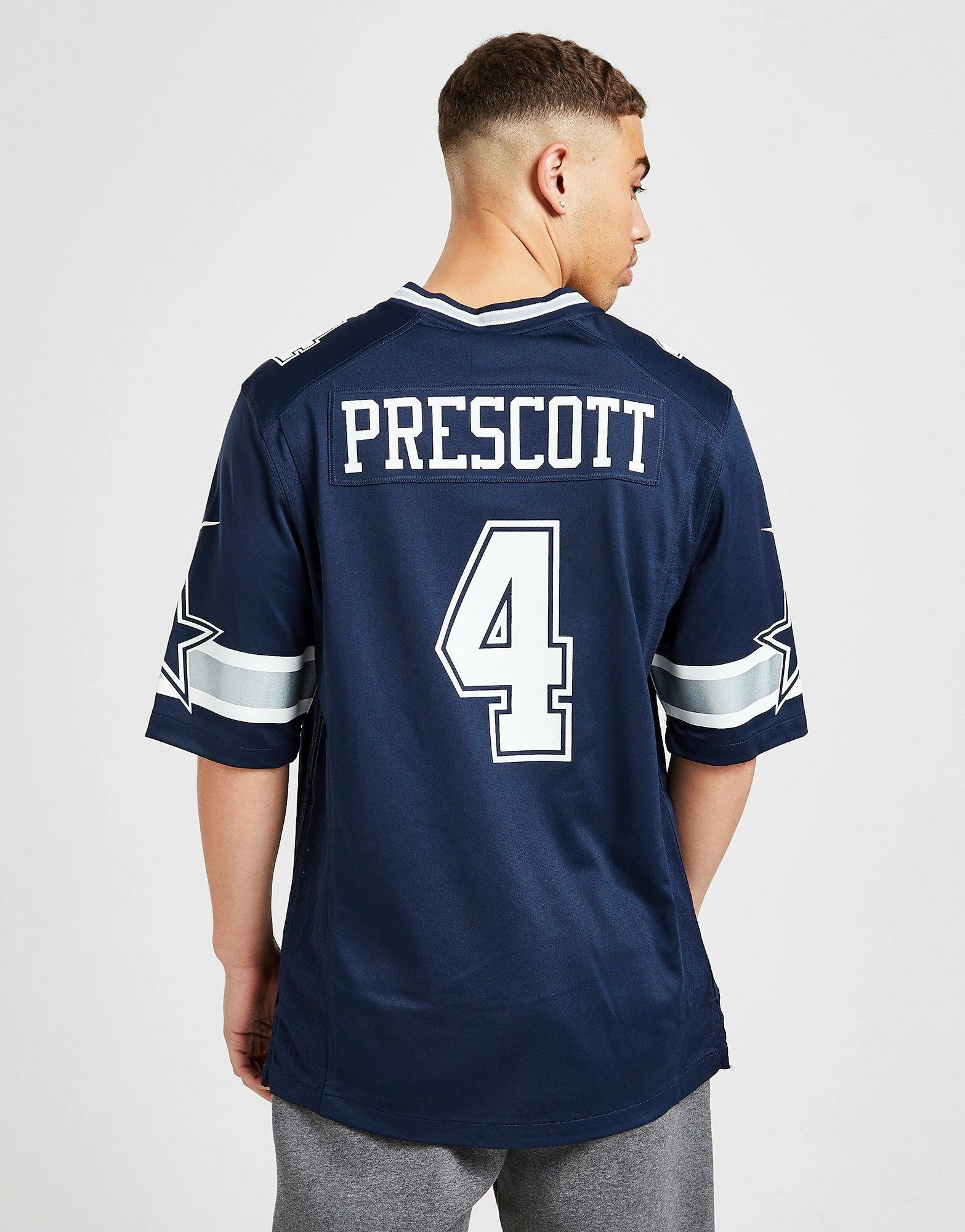 Nike NFL Dallas Cowboys Prescott #4 Game Jersey Blå 4 Nike NFL Dallas Cowboys Prescott #4 Game Jersey Blå - Billede 2