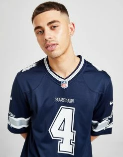 Nike NFL Dallas Cowboys Prescott #4 Game Jersey Blå 9 Nike NFL Dallas Cowboys Prescott #4 Game Jersey Blå -Herretoj Salg jd 393784 c